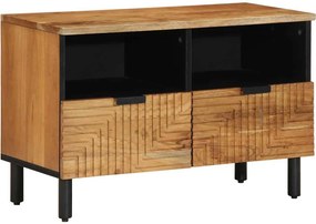 vidaXL tömör akácfa TV-szekrény 70 x 33 x 46 cm