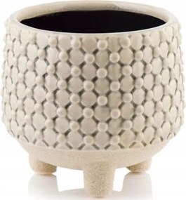 KerĂĄmia lĂĄbvĂ©dĆ krĂ©mszĂnƱ virĂĄgdĂsz 16 cm