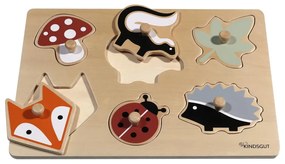 Fa formabeillesztős puzzle (részek száma 6) Forest – Kindsgut