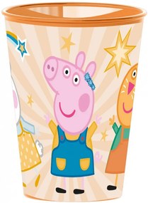 Peppa Malac műanyag pohár sárga