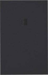 Smart Slate Negro zuhanytálca_70X80