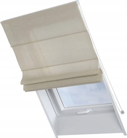 Kész redőny Rimini tetőtéri ablakra 50x60cm bézs