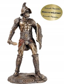Római Gladiátor Figura Teljes Páncélban Karddal Ajándék Katonának v