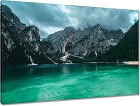 Vászonkép 90x60 Hegyi tó Tájkép