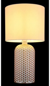 Globo 21735CH - Asztali lámpa SOFIA 1xE27/60W/230V bézs