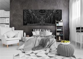 Flizelin fotótapéta Barokk templom oszlopok dísz 250x104 +ragasztó