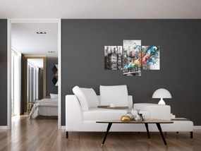 Kép - Ipari élet (90x60 cm)