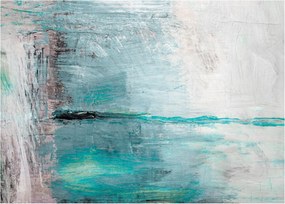 Üveg kép - Absztrakt olajfestmény (70x50 cm)