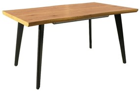 Fresno bővíthető étkezőasztal tölgy 120-180 cm