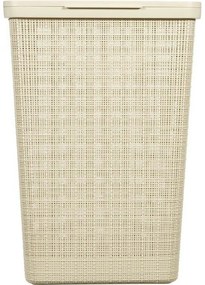 Curver szennyeskosár Jute 58 l, bézs