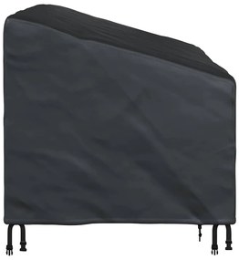 Kerti Pad Borító Fekete 160 x 100 x 61 / 89 cm 420D szövet
