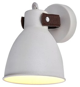 Azzardo Tessio fali lámpa, fehér, E14, 1x28W, AZ-1281