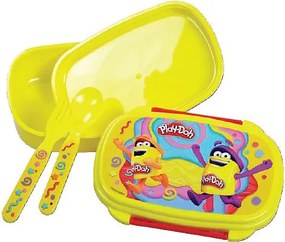 Play-Doh Happy szendvicsdoboz + evőeszköz szett