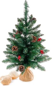 Karácsonyfa világítással NEXOS 30 LED - 60 cm