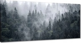 Festmények 180x90 Ködös hegyi táj