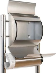 STILISTA Postaláda rozsdamentes acél V2A 144 cm