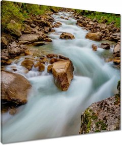 Vászonkép 60x60 Hegyi patak