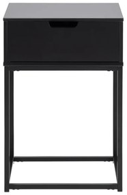 CARLY éjjeliszekrény antracit színben