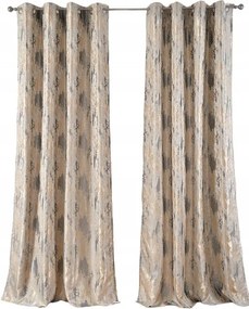 135/145 Fényes Jacquard Függöny 1 Db