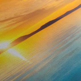 Napkelte képe (órával) (90x30 cm)