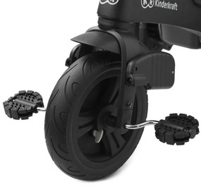 KINDERKRAFT - Gyermek tricikli 5v1 EASYTWIST szürke/fekete