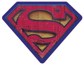 Superman Sign formapárna, díszpárna Velúr