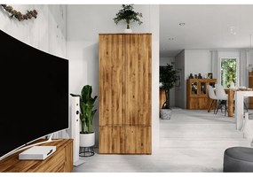 Tölgyfa ruhásszekrény 90x206 cm Vento 2 - The Beds