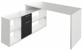 Zondo Számítógépasztal Noe new (fehér + fekete). 808612
