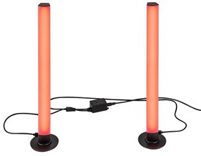 Rabalux 76014 - 2x LED RGB állítható asztali lámpa PACO LED/5W/5V