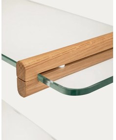 Üveg bútorelem - polc 90x10 cm Sitra – Kave Home