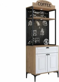 Jehy szekrény Walnut and White