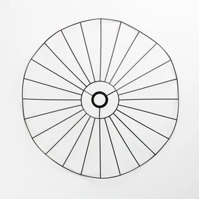 Brilagi - CERIA WIRE LED csillár huzalon, 1x E27/40W/230V, átmérő 60 cm, fekete