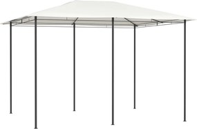 vidaXL krémszínű pavilon 3 x 4 x 2,6 m 160 g/m²