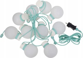 Fényfüzér Nagy Led Gömbök kerti New Garden lámpa 8 m világítás