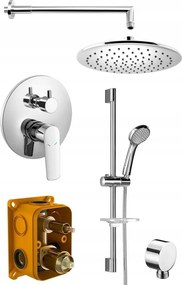 Bruckner zuhany csaptelep, króm