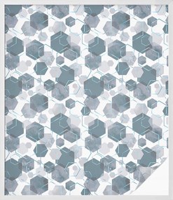 Szélvédőfólia Adatvédelem Geometrikus hexagonok 100x116