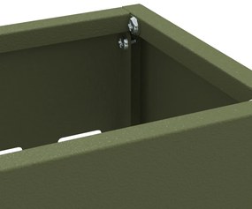 Esernyőtartó Olívazöld Fém Közepes Esernyőtartó Téglalap