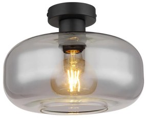 Globo 15566D - Felületre szerelhető csillár GIUSEPPE 1xE27/40W/230V átm. 28 cm szürke