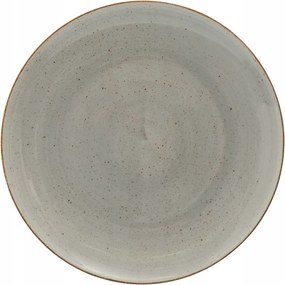 Lubiana Boss Ebédlő Tányér Csempe 1 db Szürke Föld Színek 27 cm