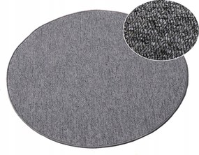 Tartós Hurkos Zsinóros Szőnyeg Szürke Kör 100 cm