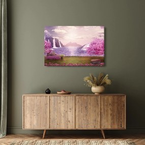 Tó képe (90x60 cm)