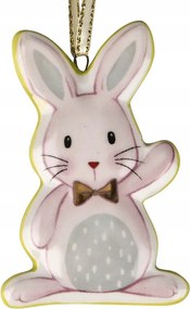 Nyuszi húsvéti kerámia medál