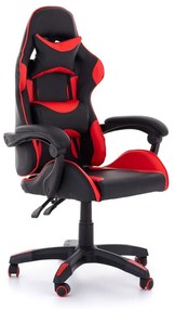 Forza gamer szék, piros / fekete