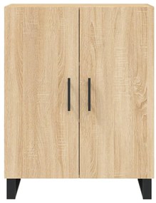 sonoma tölgy szerelt fa magasszekrény 69,5 x 34 x 180 cm