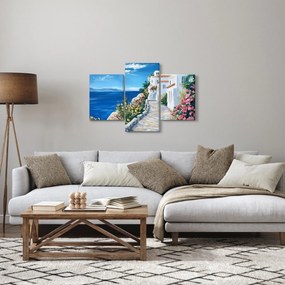 Kép - Sikátor a tenger mellett (90x60 cm)