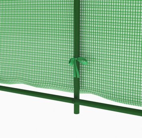 melegház 6,86 m² 3,43 x 2 x 2 m
