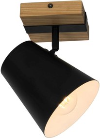 Zuma Line Elti mennyezeti lámpa 1x25 W fekete P22077-1R