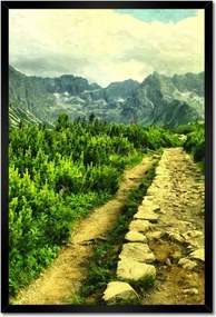 Poszterek keretben 40x60 Napsütéses nap a Tátrában