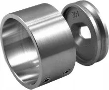 Falba Illő Karima Mufa, Ø42,4MM, Rozsdamentes Acél, Csiszolt