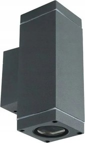 Kerti fali lámpa V-tac Felső Alsó GU10 Grafit Mat VT-842